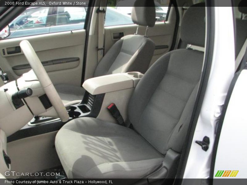 Oxford White / Stone 2008 Ford Escape XLS