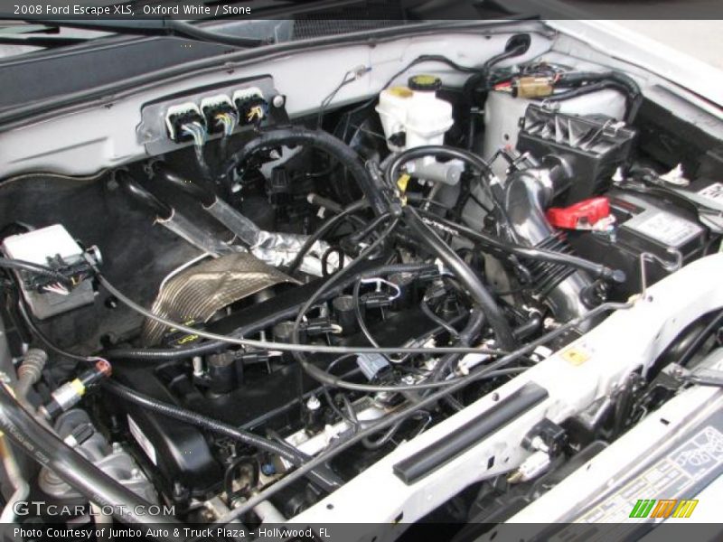 Oxford White / Stone 2008 Ford Escape XLS