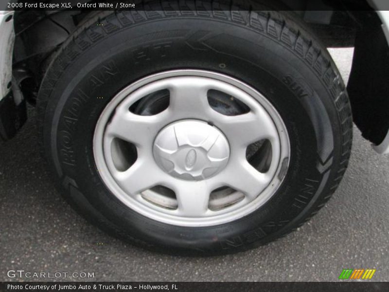 Oxford White / Stone 2008 Ford Escape XLS