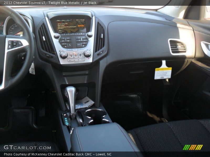 Twilight Blue Metallic / Jet Black 2012 Chevrolet Equinox LT