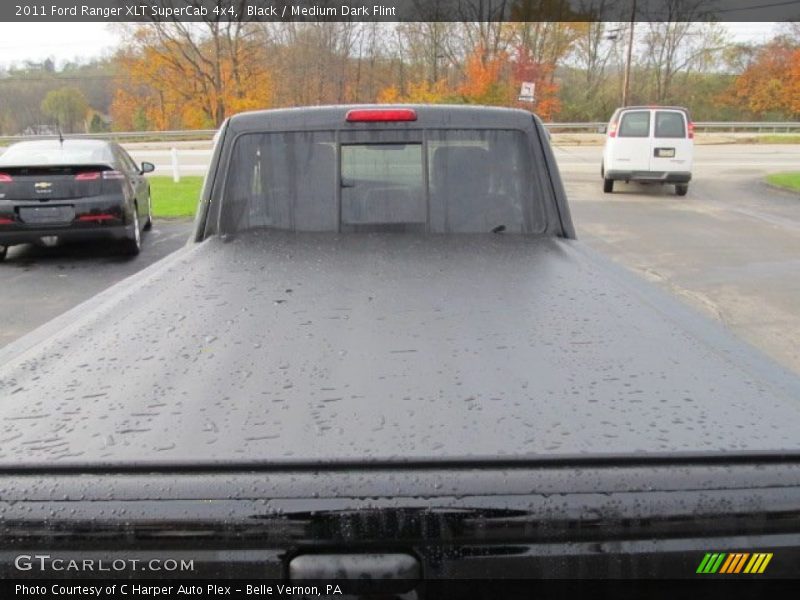 Black / Medium Dark Flint 2011 Ford Ranger XLT SuperCab 4x4