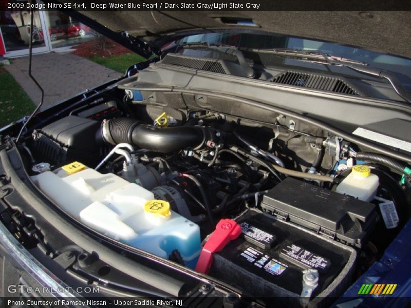 Deep Water Blue Pearl / Dark Slate Gray/Light Slate Gray 2009 Dodge Nitro SE 4x4