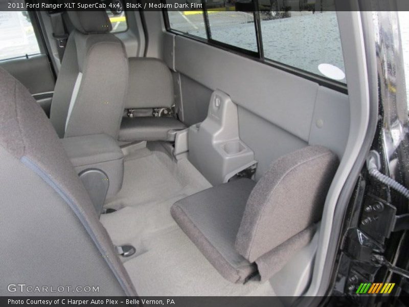 Black / Medium Dark Flint 2011 Ford Ranger XLT SuperCab 4x4