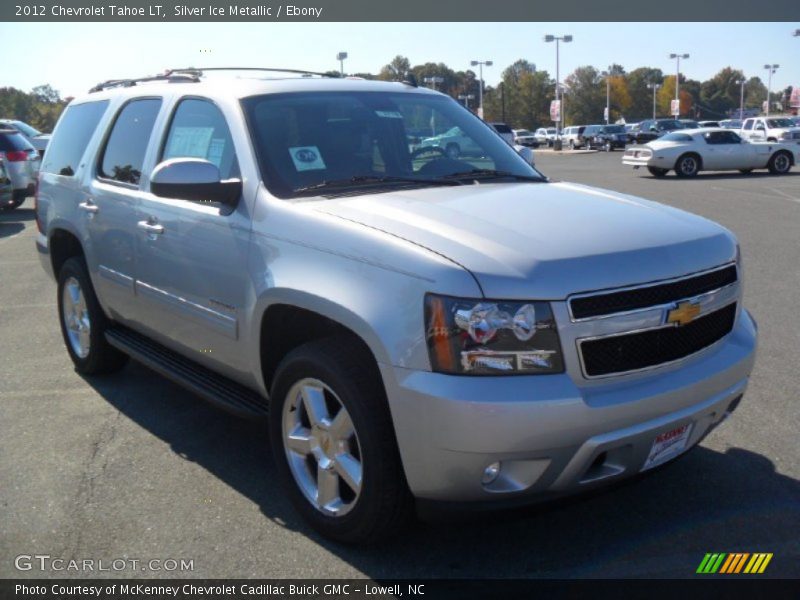 Silver Ice Metallic / Ebony 2012 Chevrolet Tahoe LT