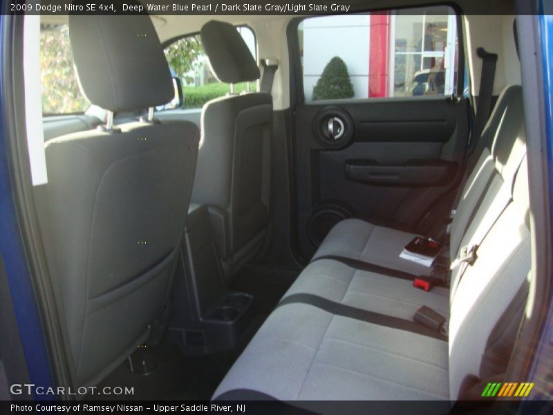 Deep Water Blue Pearl / Dark Slate Gray/Light Slate Gray 2009 Dodge Nitro SE 4x4
