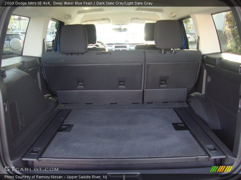Deep Water Blue Pearl / Dark Slate Gray/Light Slate Gray 2009 Dodge Nitro SE 4x4