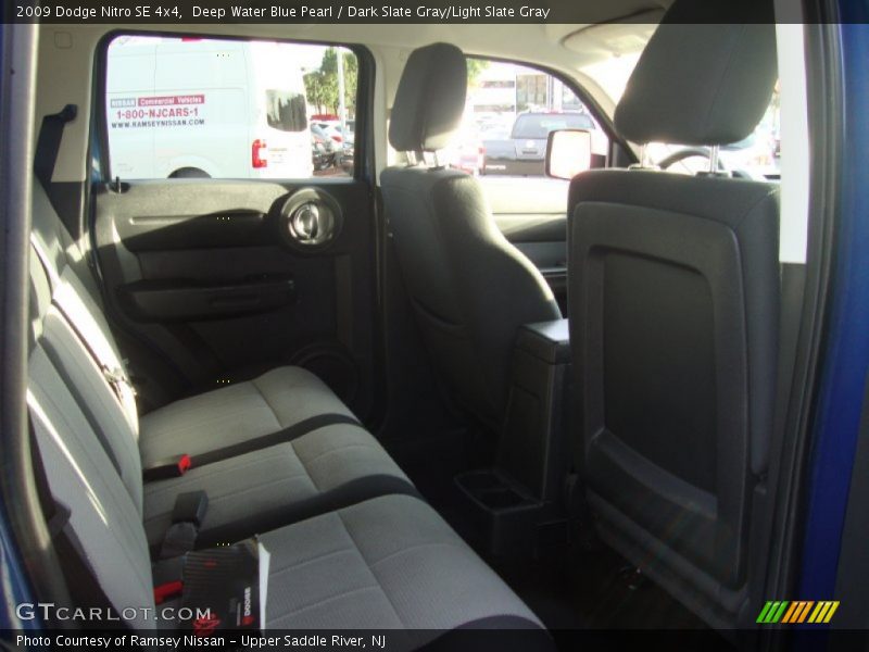 Deep Water Blue Pearl / Dark Slate Gray/Light Slate Gray 2009 Dodge Nitro SE 4x4