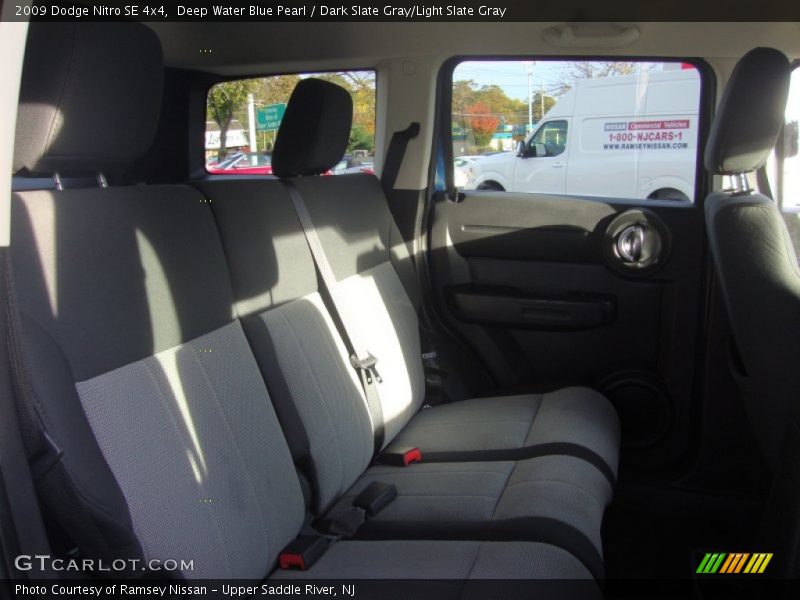 Deep Water Blue Pearl / Dark Slate Gray/Light Slate Gray 2009 Dodge Nitro SE 4x4