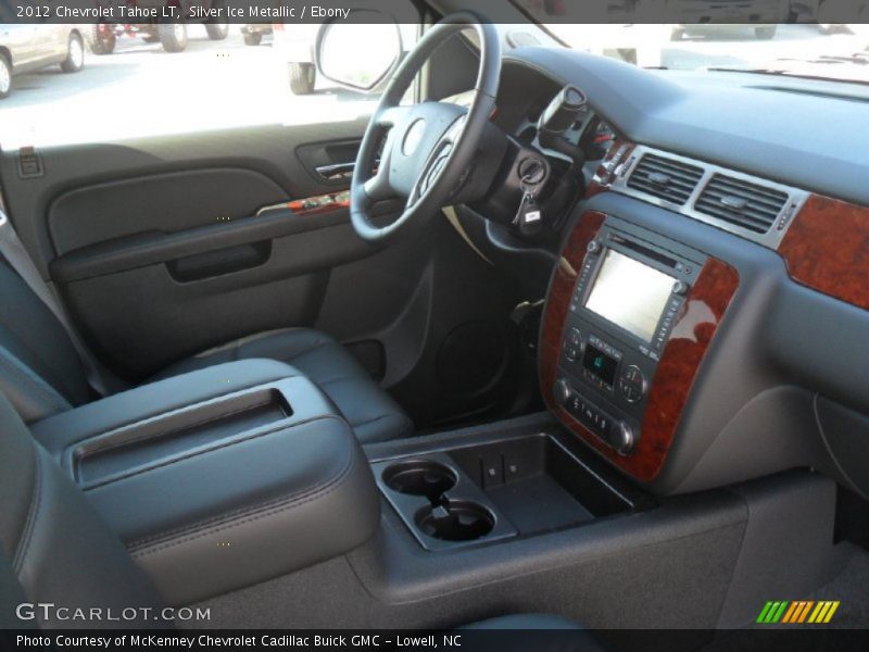 Silver Ice Metallic / Ebony 2012 Chevrolet Tahoe LT