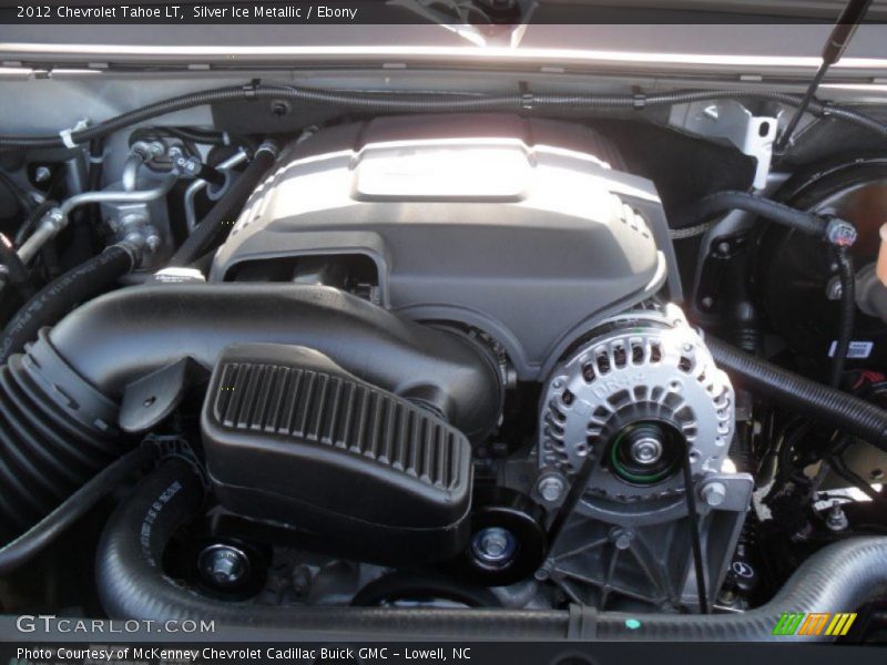 Silver Ice Metallic / Ebony 2012 Chevrolet Tahoe LT