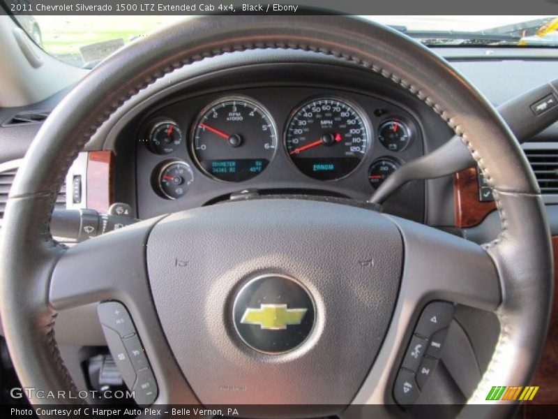  2011 Silverado 1500 LTZ Extended Cab 4x4 Steering Wheel