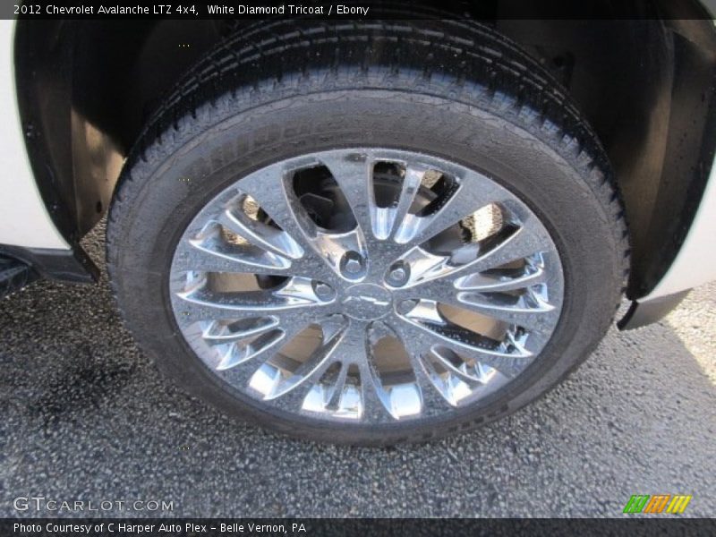 Custom Wheels of 2012 Avalanche LTZ 4x4