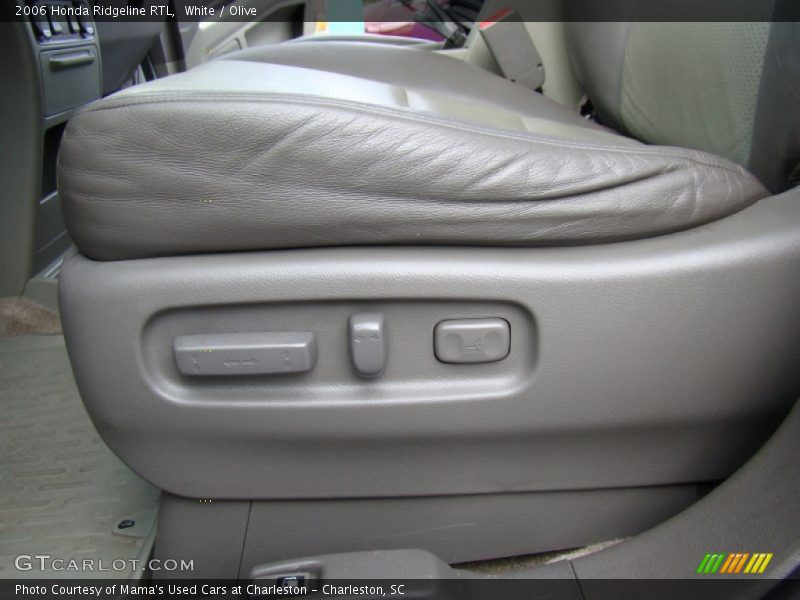 White / Olive 2006 Honda Ridgeline RTL