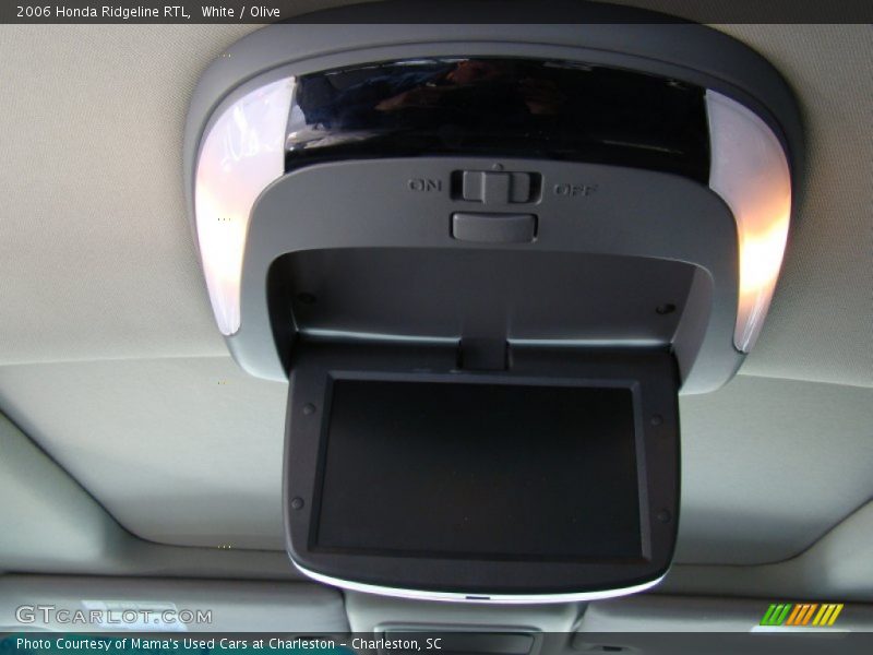 White / Olive 2006 Honda Ridgeline RTL