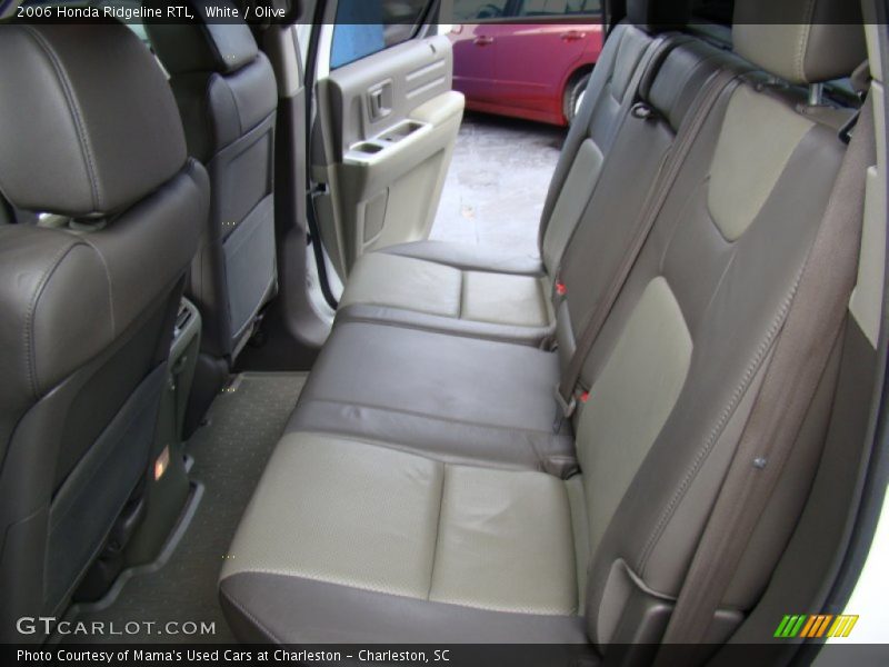 White / Olive 2006 Honda Ridgeline RTL