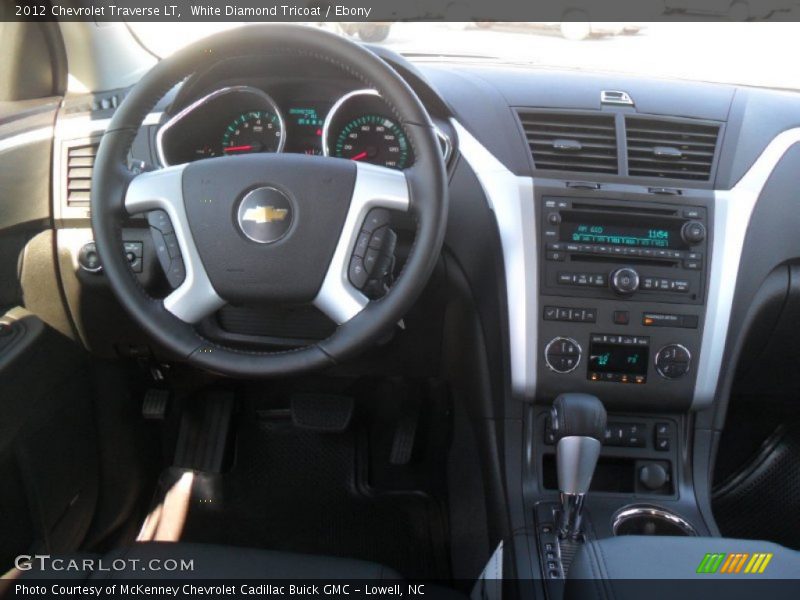 Dashboard of 2012 Traverse LT