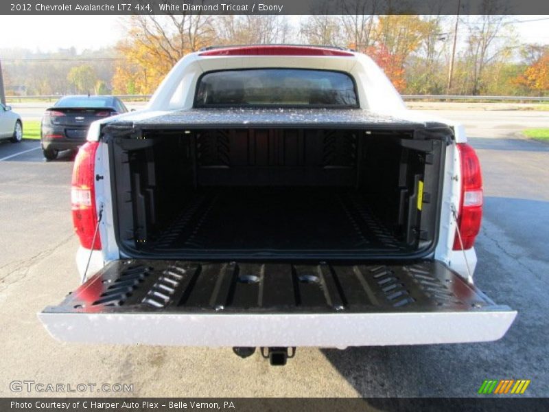 White Diamond Tricoat / Ebony 2012 Chevrolet Avalanche LTZ 4x4