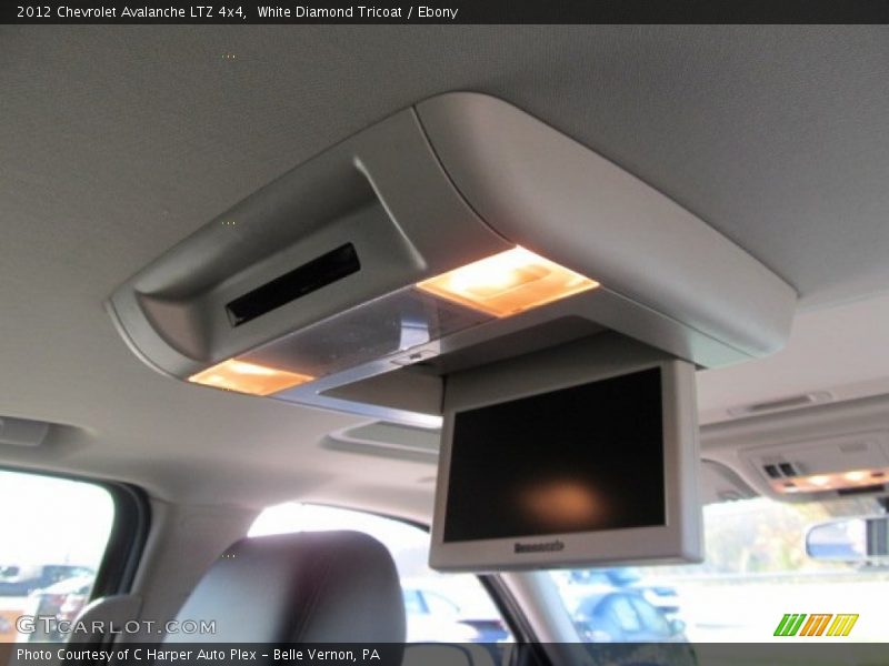 White Diamond Tricoat / Ebony 2012 Chevrolet Avalanche LTZ 4x4