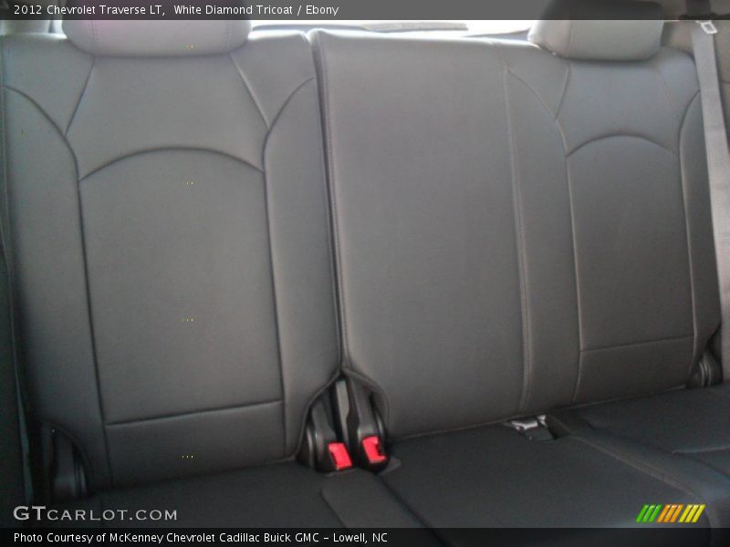 White Diamond Tricoat / Ebony 2012 Chevrolet Traverse LT