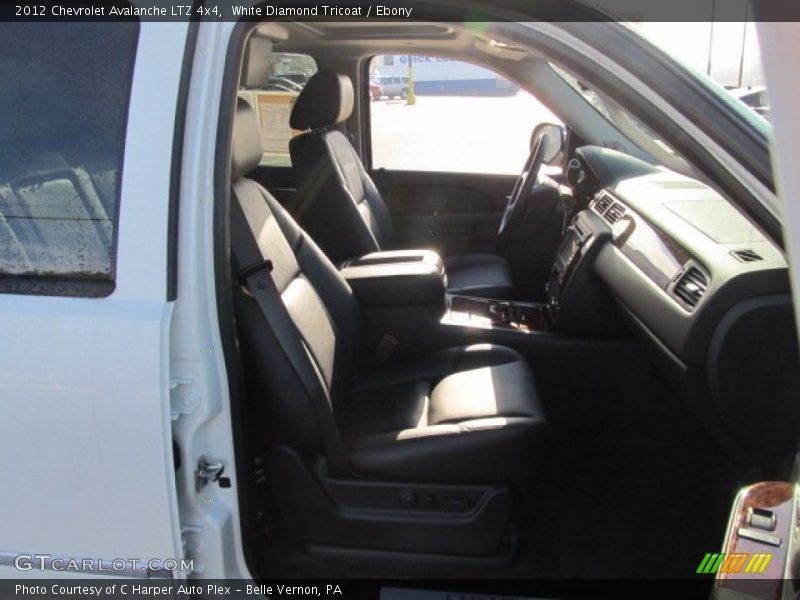 White Diamond Tricoat / Ebony 2012 Chevrolet Avalanche LTZ 4x4
