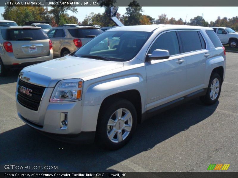 Quicksilver Metallic / Jet Black 2012 GMC Terrain SLE
