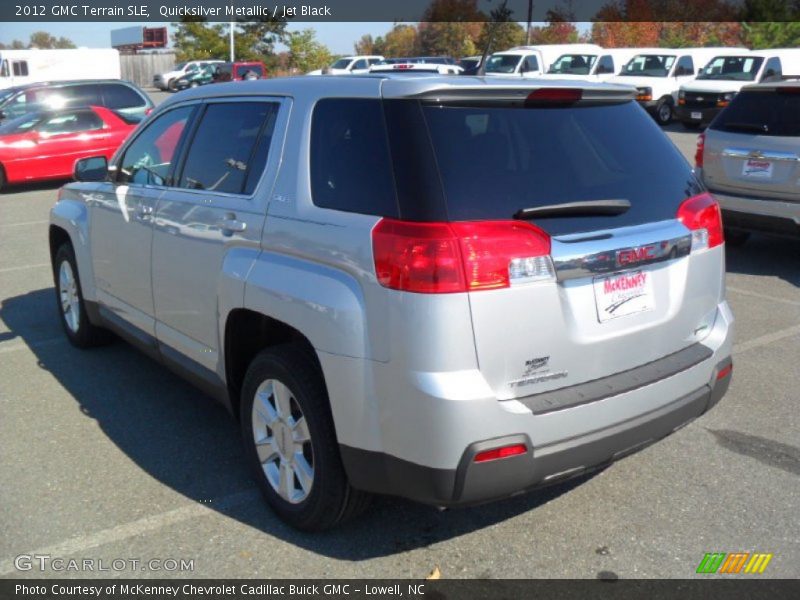Quicksilver Metallic / Jet Black 2012 GMC Terrain SLE