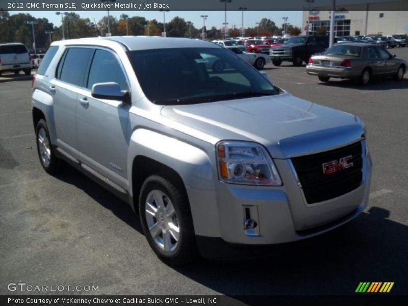 Quicksilver Metallic / Jet Black 2012 GMC Terrain SLE