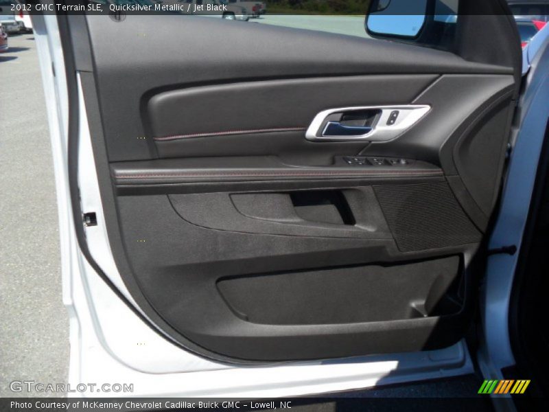 Quicksilver Metallic / Jet Black 2012 GMC Terrain SLE