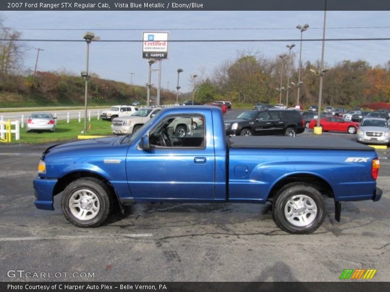  2007 Ranger STX Regular Cab Vista Blue Metallic