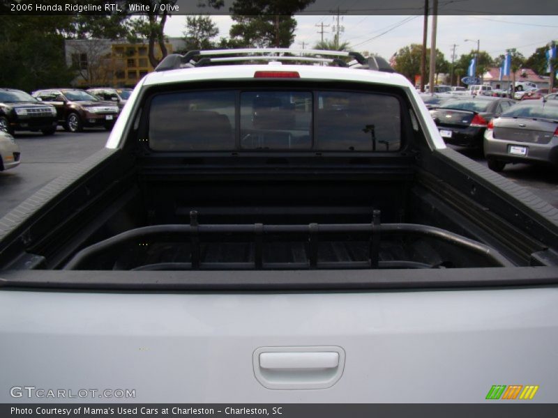 White / Olive 2006 Honda Ridgeline RTL