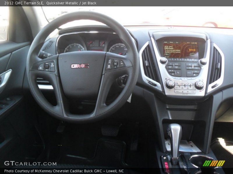 Quicksilver Metallic / Jet Black 2012 GMC Terrain SLE