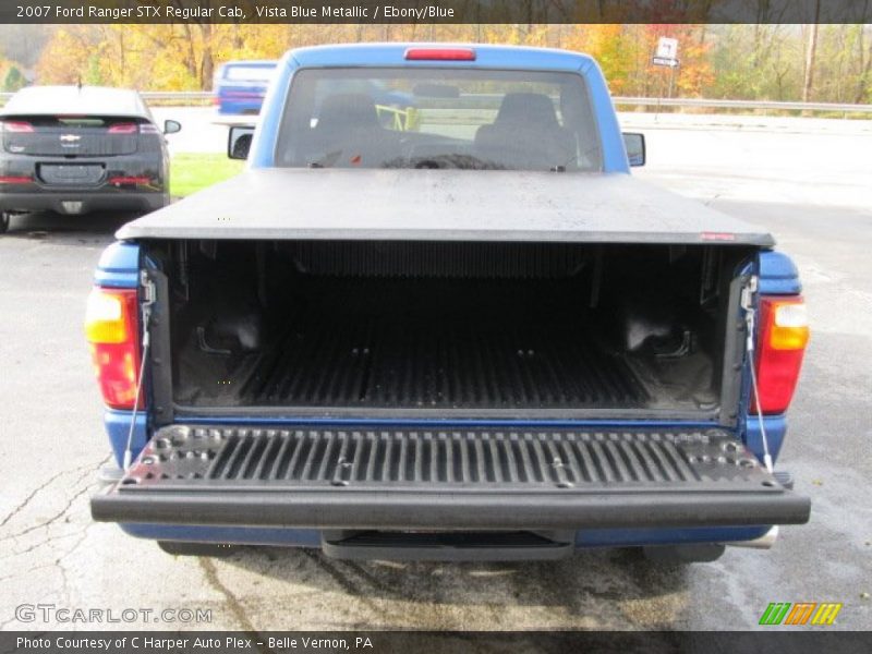 Vista Blue Metallic / Ebony/Blue 2007 Ford Ranger STX Regular Cab