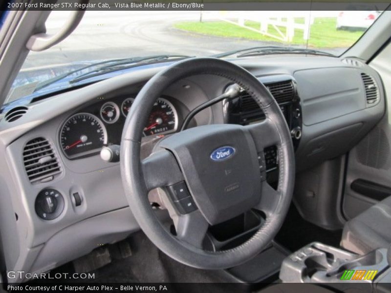 Dashboard of 2007 Ranger STX Regular Cab