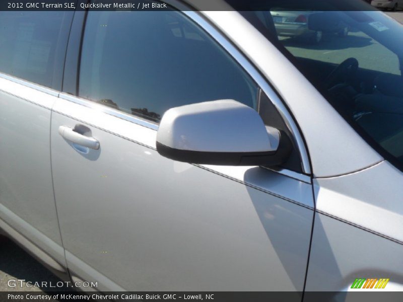 Quicksilver Metallic / Jet Black 2012 GMC Terrain SLE