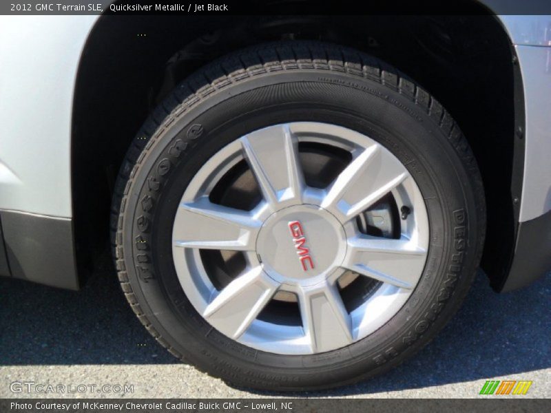Quicksilver Metallic / Jet Black 2012 GMC Terrain SLE