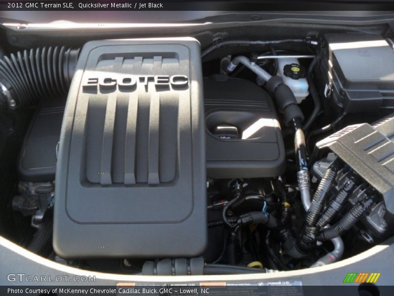 Quicksilver Metallic / Jet Black 2012 GMC Terrain SLE