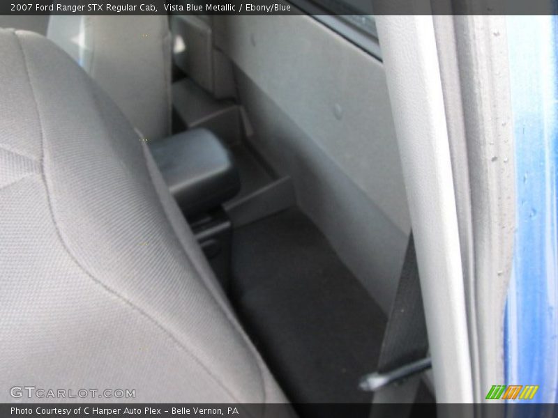 Vista Blue Metallic / Ebony/Blue 2007 Ford Ranger STX Regular Cab