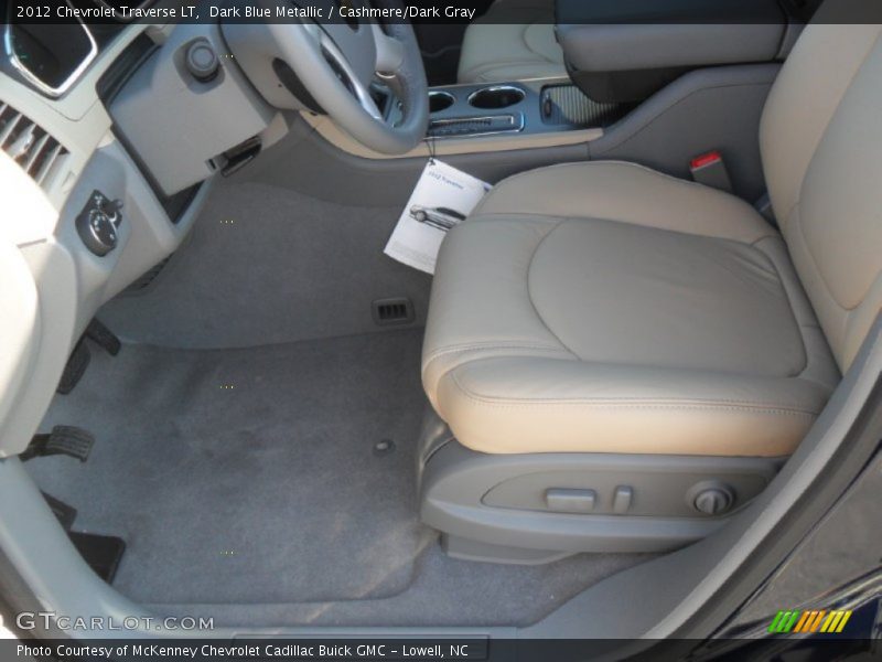  2012 Traverse LT Cashmere/Dark Gray Interior