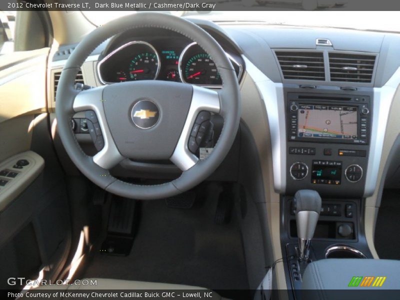 Dashboard of 2012 Traverse LT