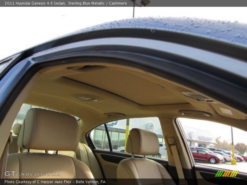 Sterling Blue Metallic / Cashmere 2011 Hyundai Genesis 4.6 Sedan