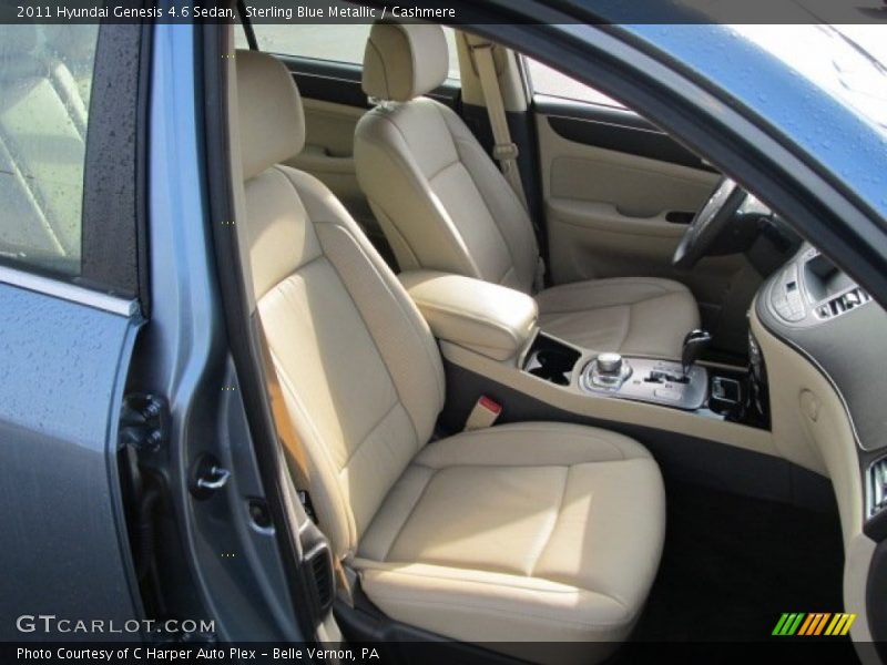 Sterling Blue Metallic / Cashmere 2011 Hyundai Genesis 4.6 Sedan