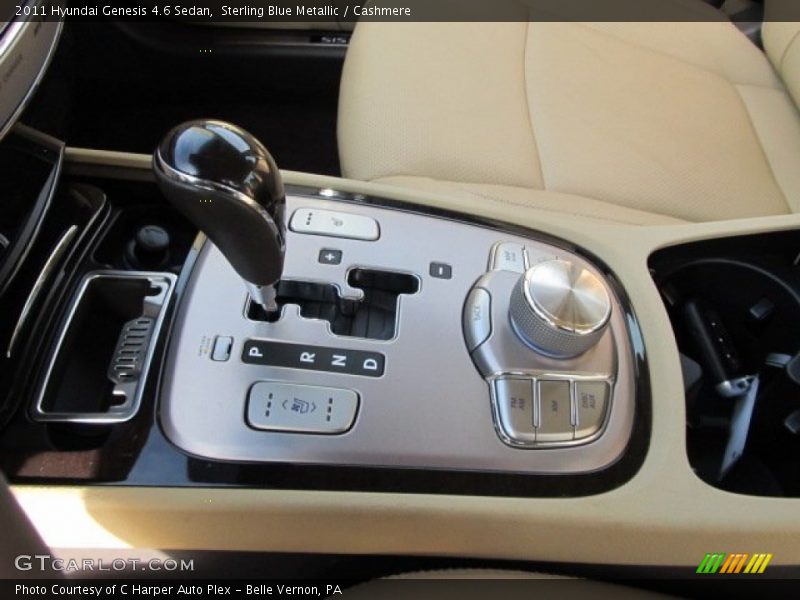 Sterling Blue Metallic / Cashmere 2011 Hyundai Genesis 4.6 Sedan