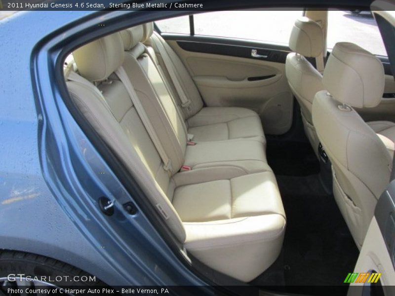 Sterling Blue Metallic / Cashmere 2011 Hyundai Genesis 4.6 Sedan