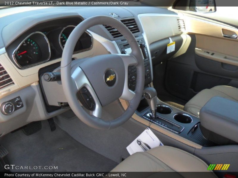 Cashmere/Dark Gray Interior - 2012 Traverse LT 