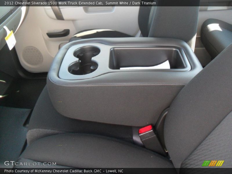 Summit White / Dark Titanium 2012 Chevrolet Silverado 1500 Work Truck Extended Cab
