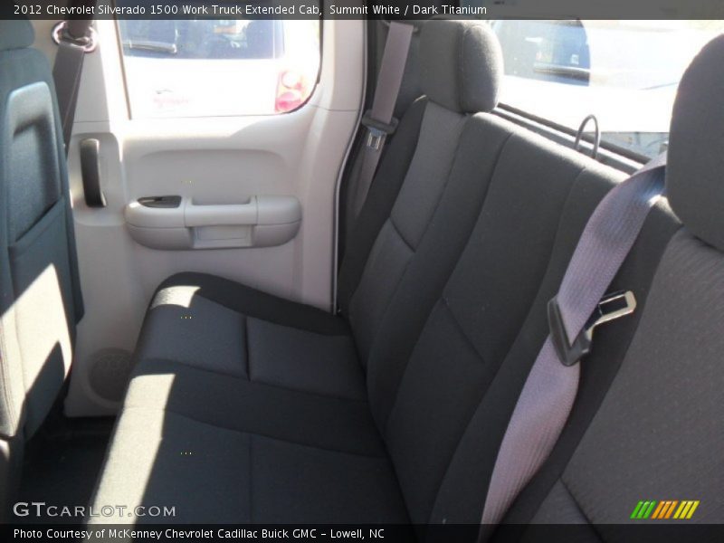 Summit White / Dark Titanium 2012 Chevrolet Silverado 1500 Work Truck Extended Cab
