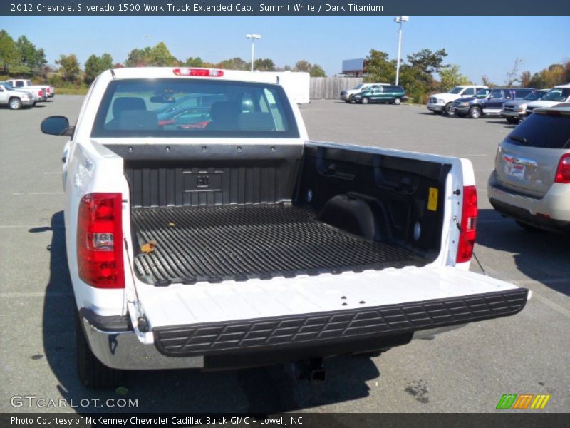Summit White / Dark Titanium 2012 Chevrolet Silverado 1500 Work Truck Extended Cab