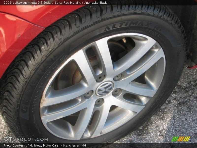 Spice Red Metallic / Anthracite Black 2006 Volkswagen Jetta 2.5 Sedan
