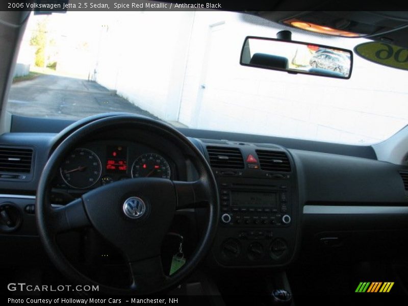 Spice Red Metallic / Anthracite Black 2006 Volkswagen Jetta 2.5 Sedan