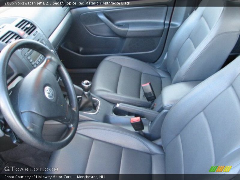 Spice Red Metallic / Anthracite Black 2006 Volkswagen Jetta 2.5 Sedan